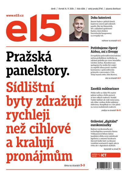 E-magazín E15 - 14.11.2024 - CZECH NEWS CENTER a. s.