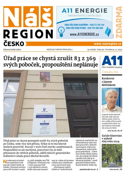 E-magazín Náš Region - Česko 46/2024 - A 11 s.r.o.