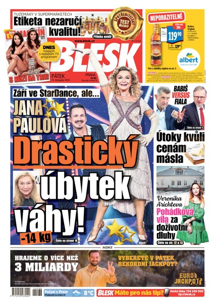 E-magazín Blesk - 15.11.2024 - CZECH NEWS CENTER a. s.