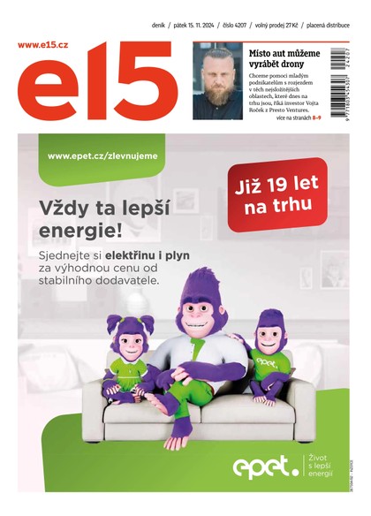 E-magazín E15 - 15.11.2024 - CZECH NEWS CENTER a. s.