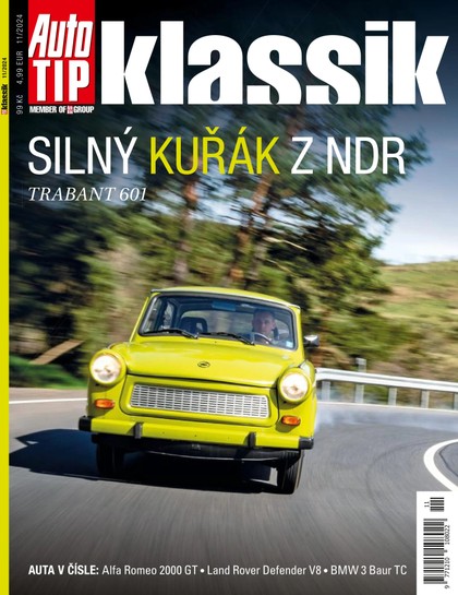 E-magazín Auto TIP klassik - 11/2024 - CZECH NEWS CENTER a. s.