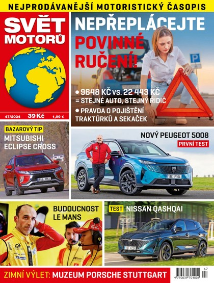 E-magazín Svět motorů - 47/2024 - CZECH NEWS CENTER a. s.