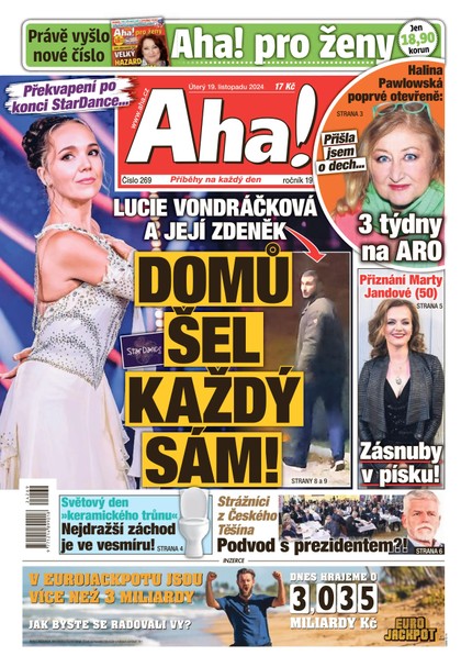 E-magazín AHA! - 19.11.2024 - CZECH NEWS CENTER a. s.