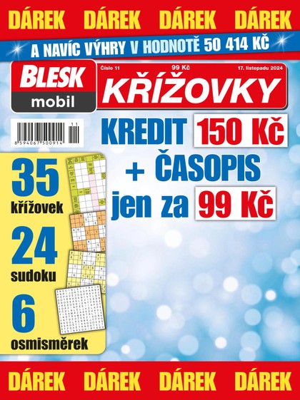 E-magazín BleskMobil křížovky - 11/2024 - CZECH NEWS CENTER a. s.