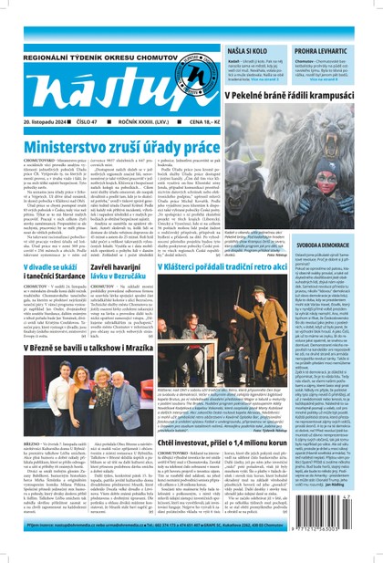 E-magazín Nástup 47/24 - Ohře Media