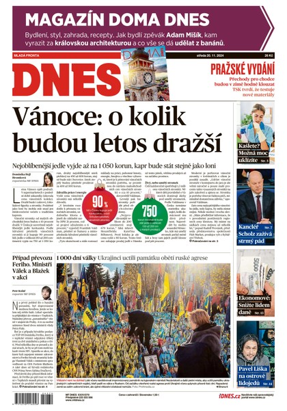 E-magazín MF DNES - 20.11.2024 - MAFRA, a.s.