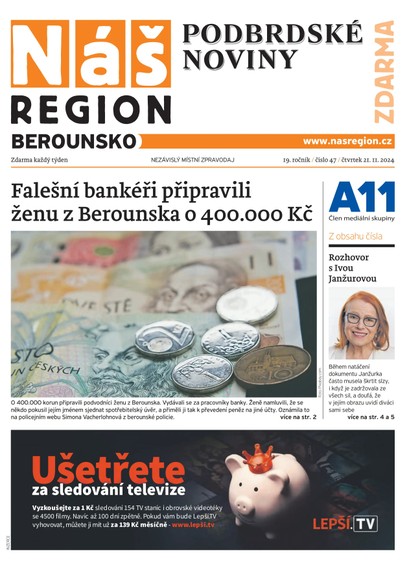 E-magazín Náš Region - Berounsko 47/2024 - A 11 s.r.o.