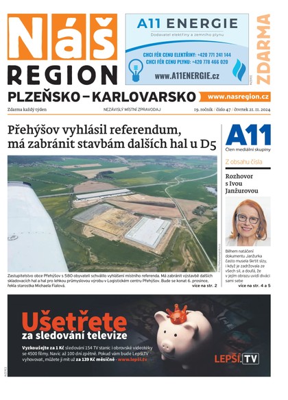 E-magazín Náš Region - Plzeňsko 47/2024 - A 11 s.r.o.