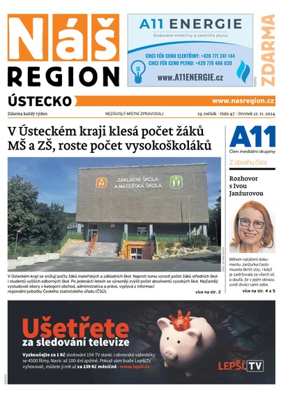 E-magazín Náš Region - Ústecko 47/2024 - A 11 s.r.o.