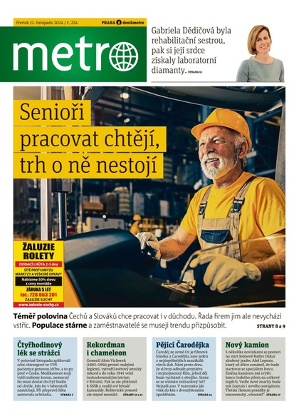 E-magazín METRO - 21.11.2024 - MAFRA, a.s.