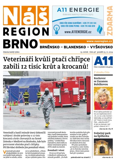 E-magazín Náš Region - Brno 48/2024 - A 11 s.r.o.