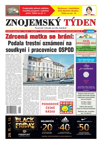 E-magazín Znojemský týden 48/2024 - Znojemský týden