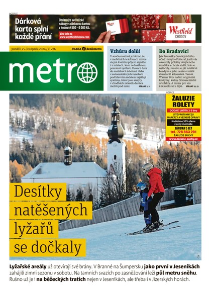 E-magazín METRO - 25.11.2024 - MAFRA, a.s.