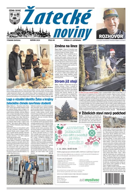 E-magazín Žatecké noviny 48/24 - Ohře Media