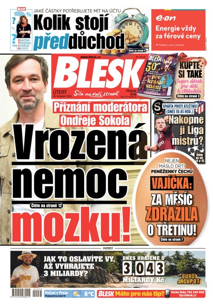 E-magazín Blesk - 26.11.2024 - CZECH NEWS CENTER a. s.