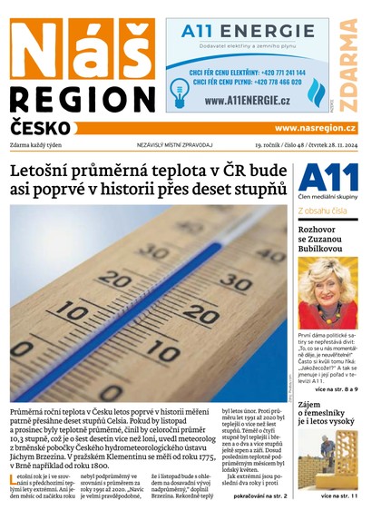 E-magazín Náš Region - Česko 48/2024 - A 11 s.r.o.