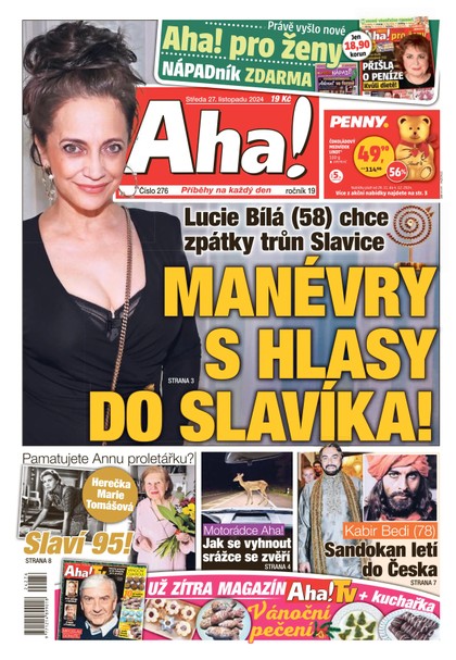 E-magazín AHA! - 27.11.2024 - CZECH NEWS CENTER a. s.