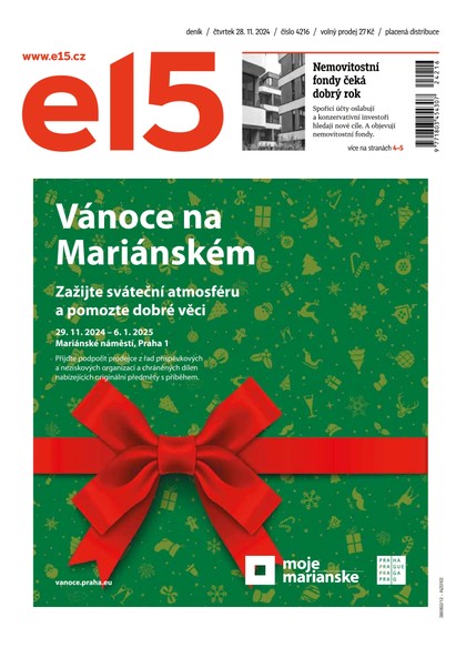 E-magazín E15 - 28.11.2024 - CZECH NEWS CENTER a. s.