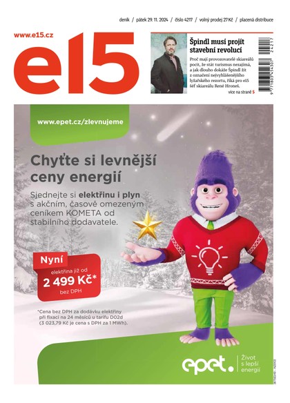 E-magazín E15 - 29.11.2024 - CZECH NEWS CENTER a. s.