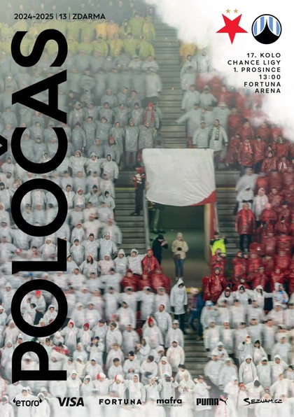 E-magazín Poločas 2024/25 č.13 Slavia - Liberec - SK Slavia Praha