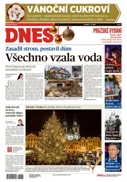 E-magazín MF DNES - 02.12.2024 - MAFRA, a.s.