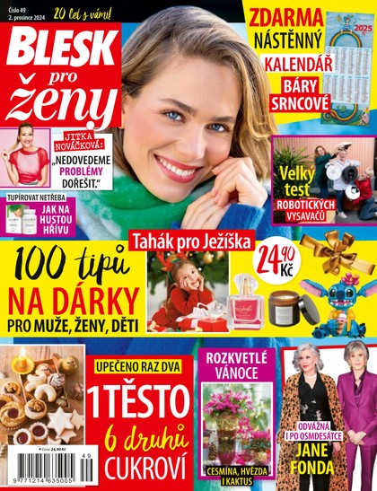 E-magazín BLESK PRO ŽENY - 49/2024 - CZECH NEWS CENTER a. s.