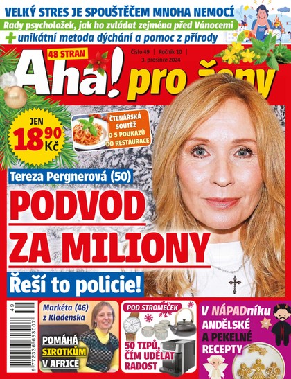 E-magazín AHA! PRO ŽENY - 49/2024 - CZECH NEWS CENTER a. s.