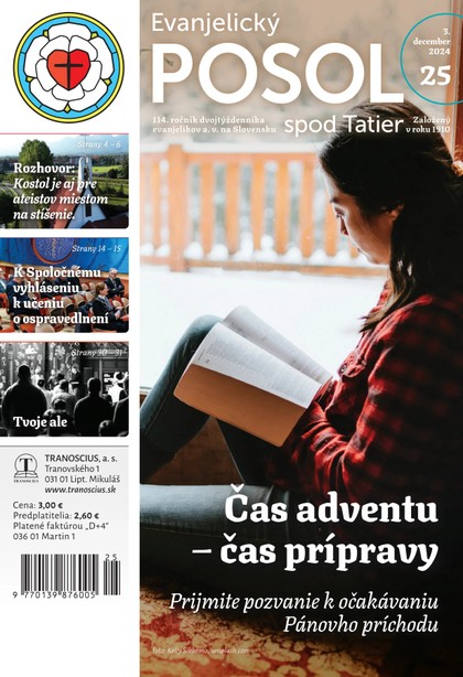 E-magazín Evanjelický posol spod Tatier 25/2024 - TRANOSCIUS a.s.