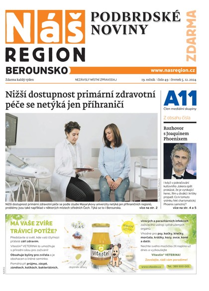 E-magazín Náš Region - Berounsko 49/2024 - A 11 s.r.o.