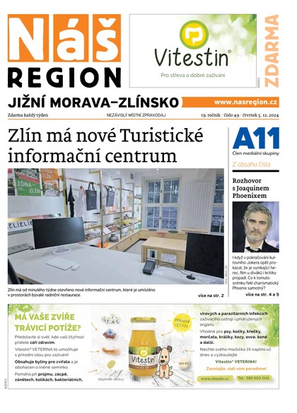 E-magazín Náš Region - Jižní Morava/Zlínsko 49/2024 - A 11 s.r.o.