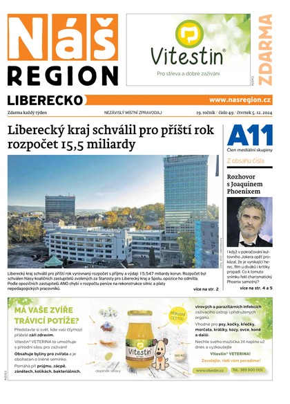 E-magazín Náš Region - Liberecko 49/2024 - A 11 s.r.o.