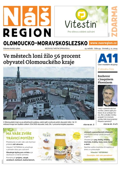 E-magazín Náš Region - Olomoucko/Moravskoslezsko 49/2024 - A 11 s.r.o.