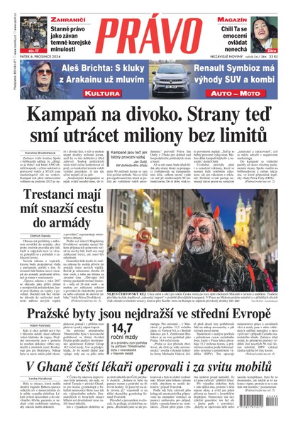 E-magazín Deník Právo - 6.12.2024 - Borgis, a.s.