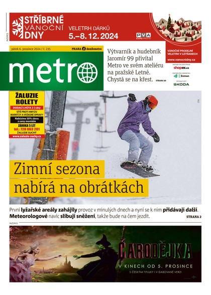 E-magazín METRO - 06.12.2024 - MAFRA, a.s.