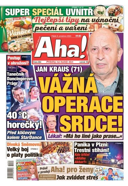 E-magazín AHA! - 06.12.2024 - CZECH NEWS CENTER a. s.