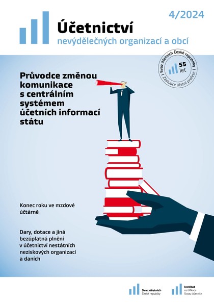 E-magazín Účetnictví nevýdělečných organizací a obcí č. 4/2024 - Svaz účetních České republiky, z. s.