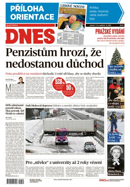 E-magazín MF DNES - 07.12.2024 - MAFRA, a.s.