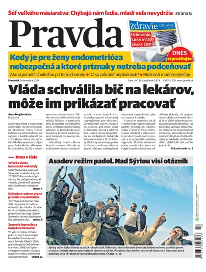 E-magazín Denník Pravda 9. 12. 2024 - OUR MEDIA SR a. s.