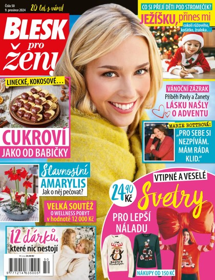 E-magazín BLESK PRO ŽENY - 50/2024 - CZECH NEWS CENTER a. s.