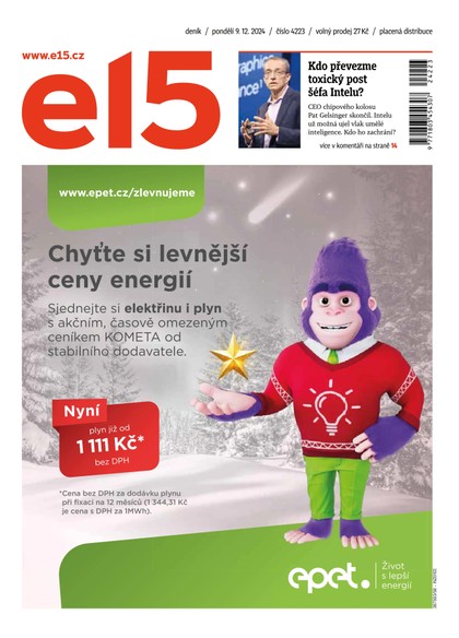 E-magazín E15 - 09.12.2024 - CZECH NEWS CENTER a. s.