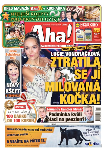 E-magazín AHA! - 12.12.2024 - CZECH NEWS CENTER a. s.