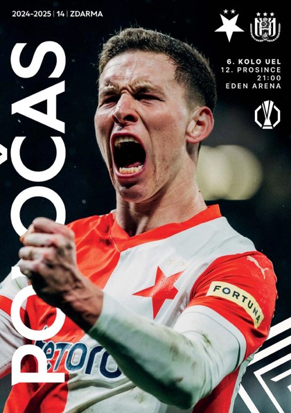 E-magazín Poločas 2024/25 č.14 Slavia - Anderlecht - SK Slavia Praha