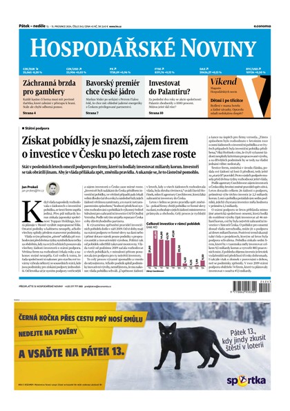 E-magazín HN 243 - 13.12.2024  - Economia, a.s.