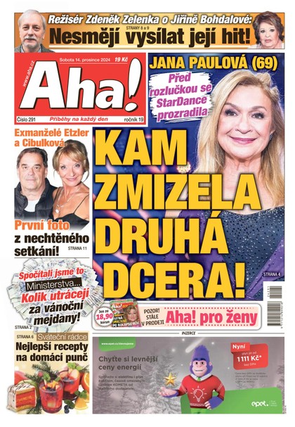 E-magazín AHA! - 14.12.2024 - CZECH NEWS CENTER a. s.