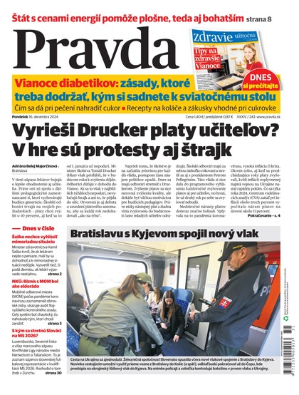 E-magazín Denník Pravda 16. 12. 2024 - OUR MEDIA SR a. s.