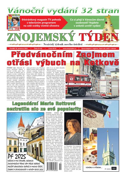 E-magazín Znojemský týden 51+52/2024 - Znojemský týden