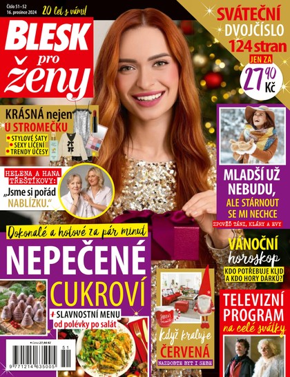 E-magazín BLESK PRO ŽENY - 51+52/2024 - CZECH NEWS CENTER a. s.