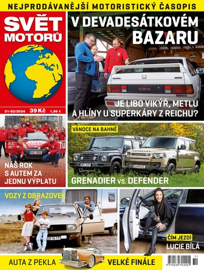 E-magazín Svět motorů - 51+52/2024 - CZECH NEWS CENTER a. s.