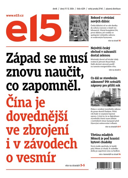 E-magazín E15 - 17.12.2024 - CZECH NEWS CENTER a. s.