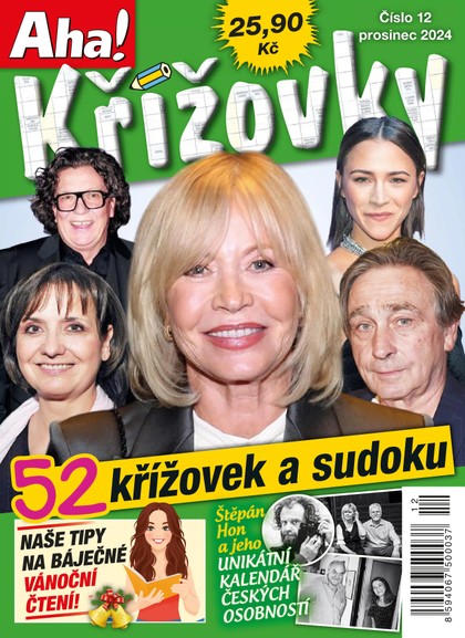 E-magazín AHA! KŘÍŽOVKY - 12/2024 - CZECH NEWS CENTER a. s.